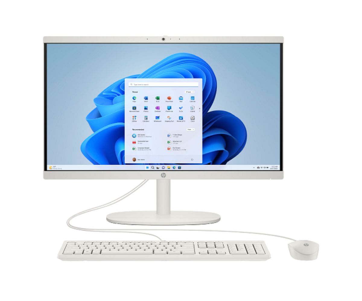 HP All in One Desktop 22 dg0000ni Intel Celeron N100 8BG(1x8GB) DDR5 4800 256GB PCIe NVMe SSD 21.5 FHD VA N Touch anti glare 250 nits Windows 11 Plus PPP Africa Wi Fi 6+ Bluetooth 5.3 HP 1 Year Carry in